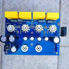 Scheda preamplificatore valvolare 12AX7 12AU7 6Z4