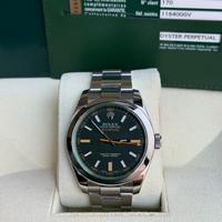 Rolex Milgauss ref. 116400GV garanzia ita 2009