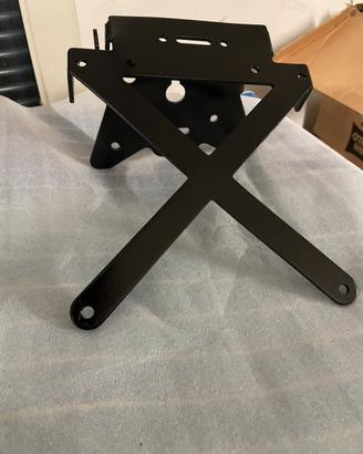 Porta targa pieghevole universale