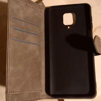 redmi note pro 9 COVER a libro grigio chiaro