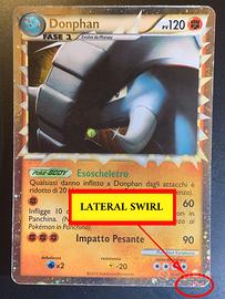 Donphan Prime Holo + Lateral Swirl (HS 107/123)