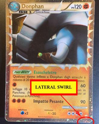 Donphan Prime Holo + Lateral Swirl (HS 107/123)