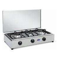 Cf parker fornello a gas metano 3 fuochi 