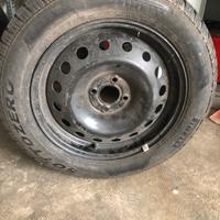 Cerchio ferro 16" gommato