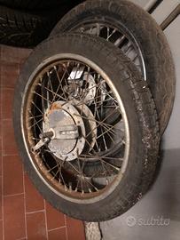 Ruote moto d’epoca a 30 euro