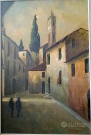 Olio  paesaggio fiorentino - Sereno Serena - 90x60