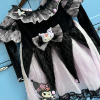 Vestito carnevale hello kitty kuromi sanrio