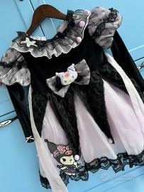 Vestito carnevale hello kitty kuromi sanrio