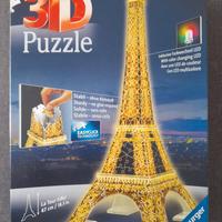 Ravensburger Puzzle 3D Tour Eiffel Night Ed. Usato