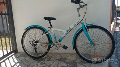 bici ragazza donna 140 -165 btwin 24 con marce 