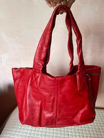 Borsa Francesco Biasia pelle rossa