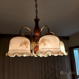 Lampadario salotto vintage