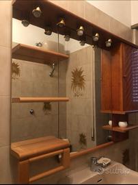 Specchiera da bagno vintage