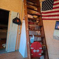 scala in legno gradini alternati