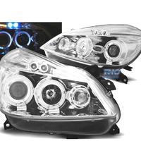 FARI OCCHI ANGEL PER RENAULT CLIO 3 05-09 CROMATO