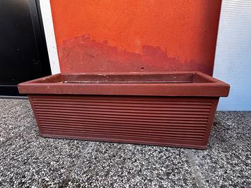 Vasche porta fiori in plastica