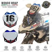 Adesivo cupolino compatibile BMW R 1250 Rallye WRS