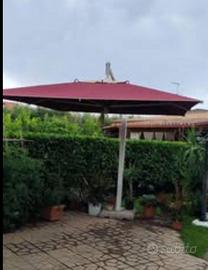 Ombrelloni antivento da giardino 3x4