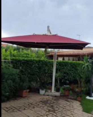 Ombrelloni antivento da giardino 3x4