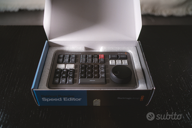 Blackmagic DaVinci Resolve Speed Editor come nuovo