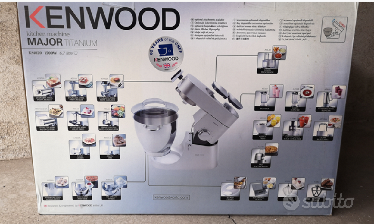 Kenwood major outlet titanium km020