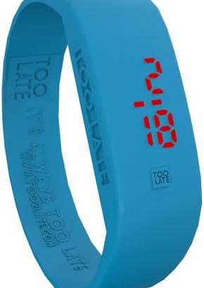 Too Late LED ORIGINAL Orologio Digitale Unisex Qua