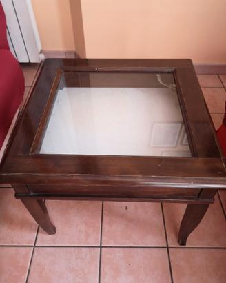 Tavolino quadrato da salotto