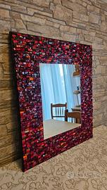 Specchio in mosaico di Murano