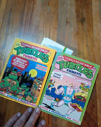 lotto di 2 fumetti Turtles