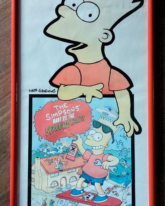 Primo poster videogioco Bart vs. the Space Mutants