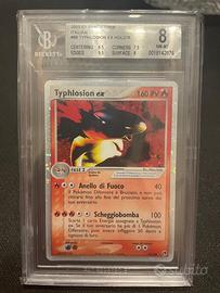 Pokémon Typhlosion Ex 099/100 8 BGS Ita Sandstorm