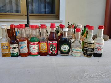 Bottigliette Mignon Liquori Vintage 40 pezzi G