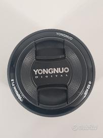Obiettivo Yongnuo 50mm per reflex Canon YN50mm
