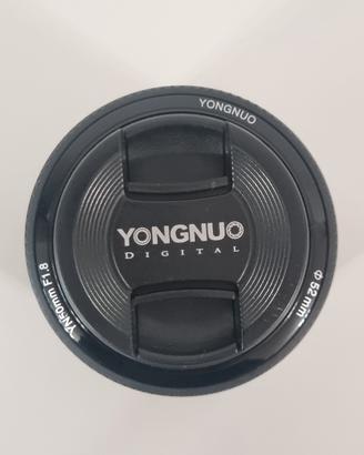 Obiettivo Yongnuo 50mm per reflex Canon YN50mm