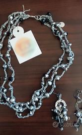 completo gioielli elegante 