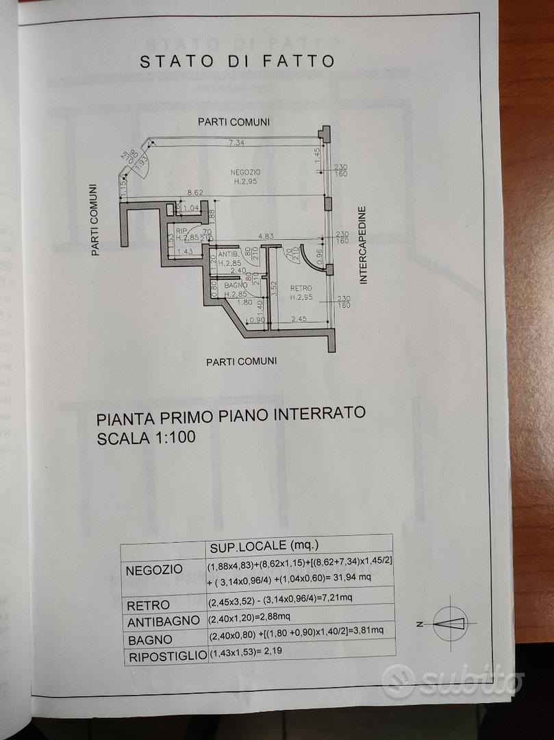 Vendita ufficio - negozio - Altro