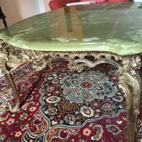 Tavolo Thè Antiquariato in vera giada