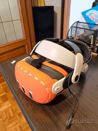 Meta Quest 3 128 GB (NON 3S) + BoboVR + Batteria