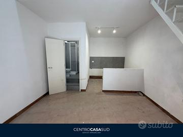 Monolocale soppalcato con ingresso su strada