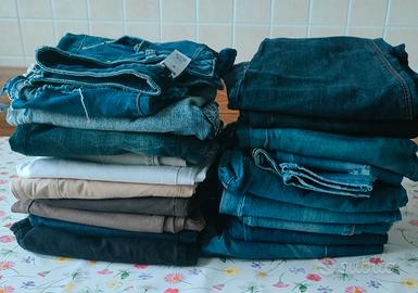 lotto  jeans e pantaloni