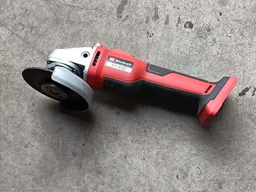 Smerigliatrice Einhell cordless 18v