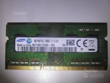 Modulo di memoria 4 GB, DDR3, 1600 MHz (per Notebo