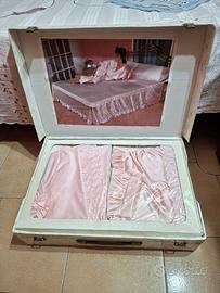 Set biancheria 6 pezzi vintage originale anni '80
