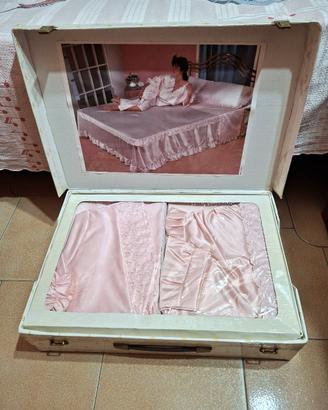 Set biancheria 6 pezzi vintage originale anni '80