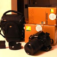 Nikon D5100 con obiettivo 18-105 mm