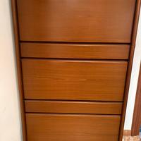 Scarpiera in legno massello Nuova Canguro