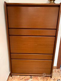 Scarpiera in legno massello Nuova Canguro