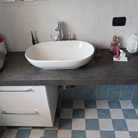 Mobile bagno completo 150 cm e specchio 120 cm