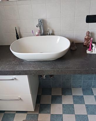 Mobile bagno completo 150 cm e specchio 120 cm