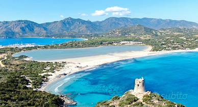 Trilocale al piano terra per 4 vicino Villasimius